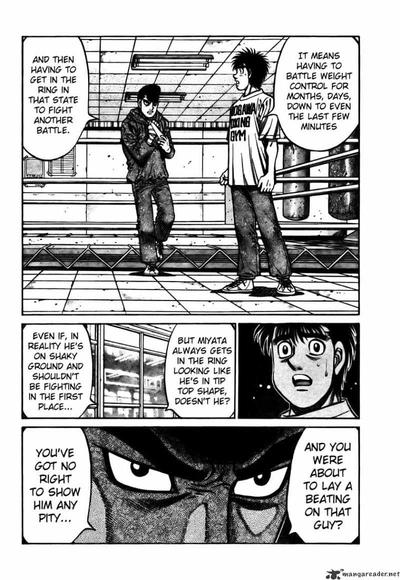 Hajime no Ippo: Fighting Spirit, Chapter 805 image 10